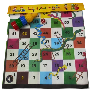 منچ و مار پله پارچه ای
