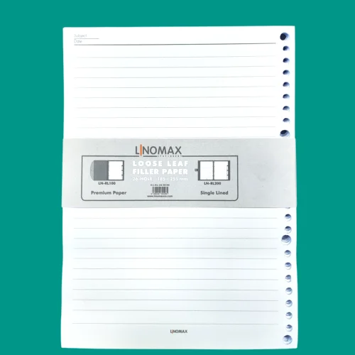 کاغذ کلاسور 100 برگ  26 پانچ لینومکس