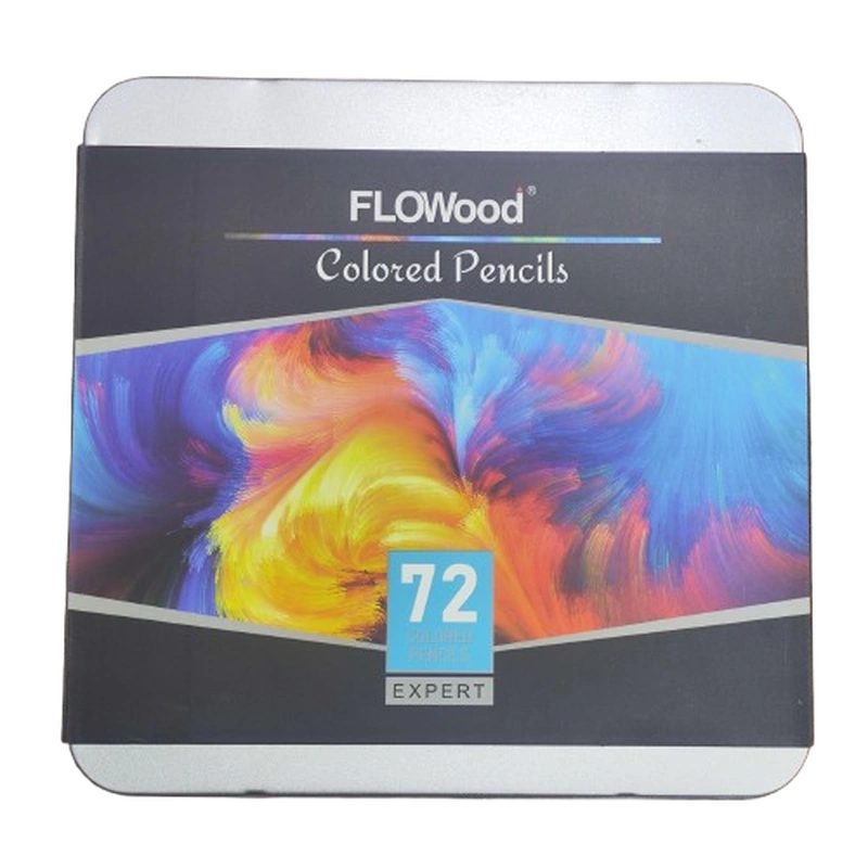 مداد رنگی 72 عددی فلوود FLOWood