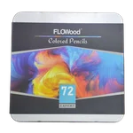 مداد رنگی 72 عددی فلوود FLOWood