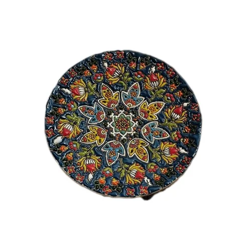 بشقاب میناکاری طرح  سنتی