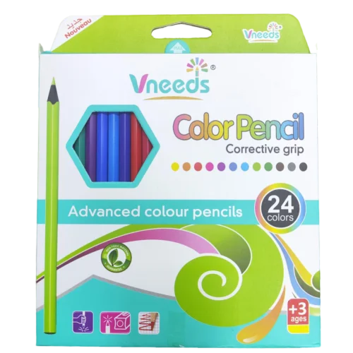 مداد رنگی 24 رنگ VNEEDS