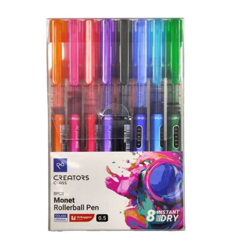روان نویس 0.5 کریتورز 8 رنگ مدل MONET