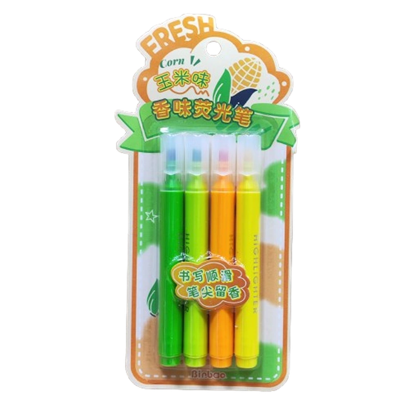 ماژیک هایلاتر ۴ عددی Binbao