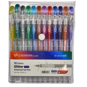 خودکار اکلیلی 12 رنگ کریتورز کلاس gelitter