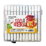 ست ماژیک طراحی دو سر راندو ۲۴ رنگ Bitoon