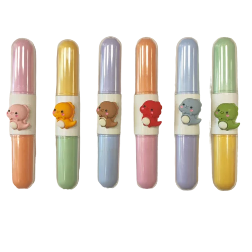 هایلایتر فانتزی دو سر طرح دایناسور