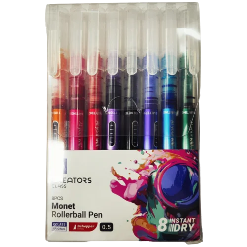 روان نویس 0.5 کریتورز 8 رنگ مدل MONET